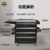 纹身机多功能工具推车工作台抽屉式操作台柜子